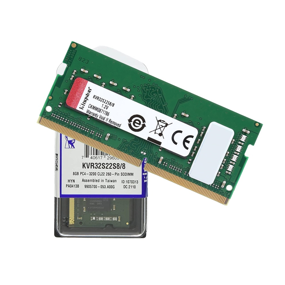 RAM Laptop Kingston 8GB DDR4 3200MHz (KVR32S22S6/8) - Hàng Chính Hãng