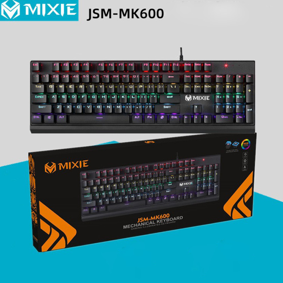 Bàn phím cơ Gaming MIXIE JSM- MK600 MULTI LED COLOR
